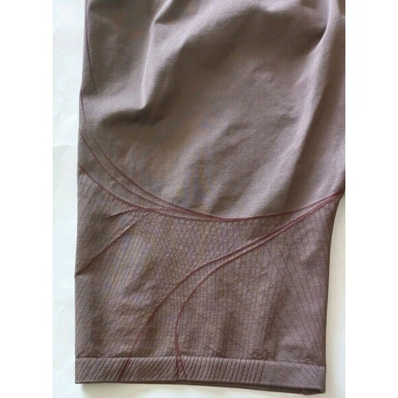 GYMSHARK APEX Seamless Shorts Size XXL Brown Biker Women's Activewear Workout - Picture 10 of 10